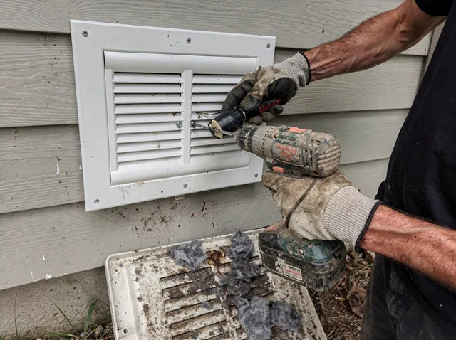 Dryer Vent Cover Replacement in Watertown