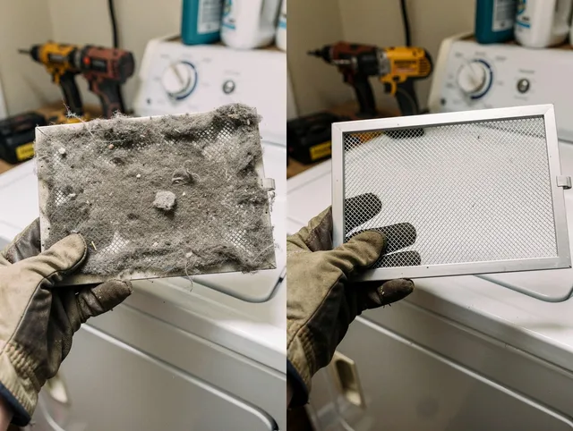 Professional lint trap cleaning by Watertown Dryer Vent Cleaning in Watertown