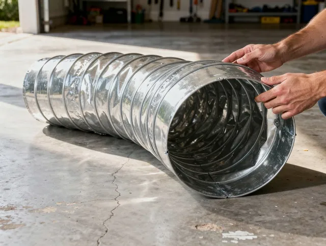Watertown Dryer Vent Cleaning specialist using advanced equipment for thorough duct cleaning in Watertown