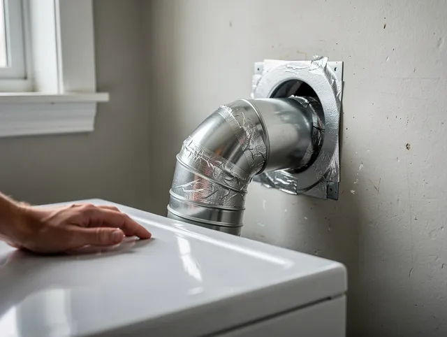 Watertown Dryer Vent Cleaning expert performing professional dryer vent repair and installation in Watertown