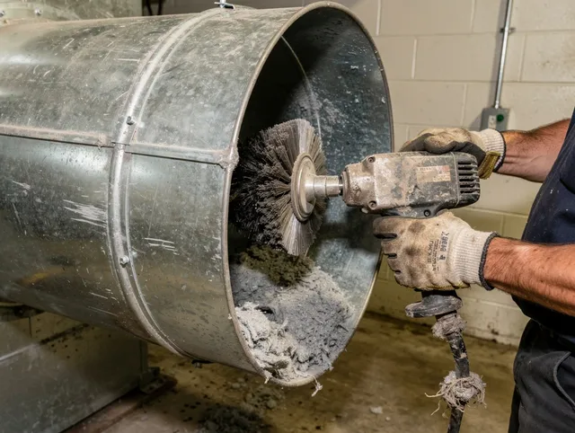 Industrial-grade dryer vent cleaning by Watertown Dryer Vent Cleaning in Watertown